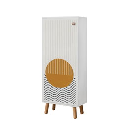 Hanah Home B 949 Zapatero Organizador de Zapatos Blanco Aglomerado Melamina 50x135x38cm
